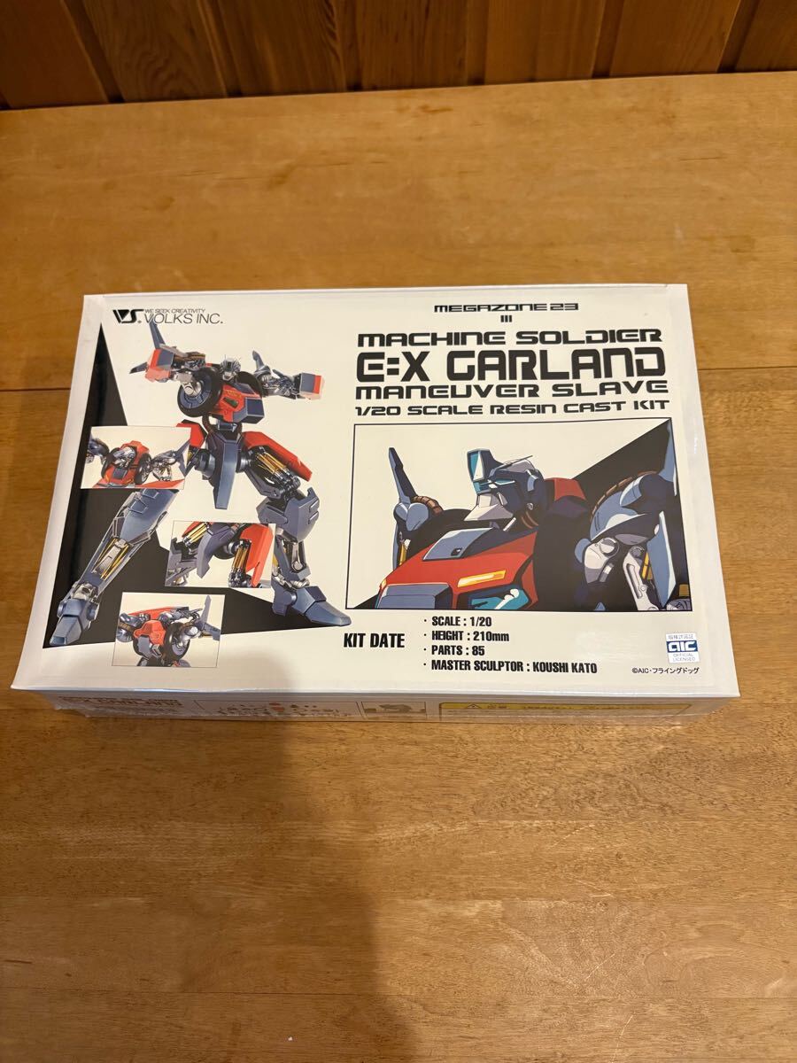 未開封 VOLKS MEGAZONE23 III EXガーランド 1/20スケール 未開封 VOLKS MEGAZONE23 III EXガーランド 1/20スケール