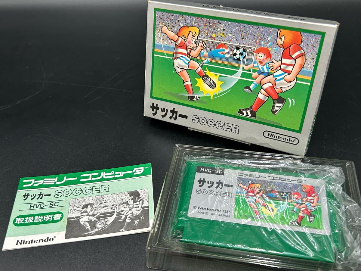 Nintendo サッカー ファミコン ファミコンソフト 箱 説明書付き Nintendo サッカー ファミコン ファミコンソフト 箱 説明書付き