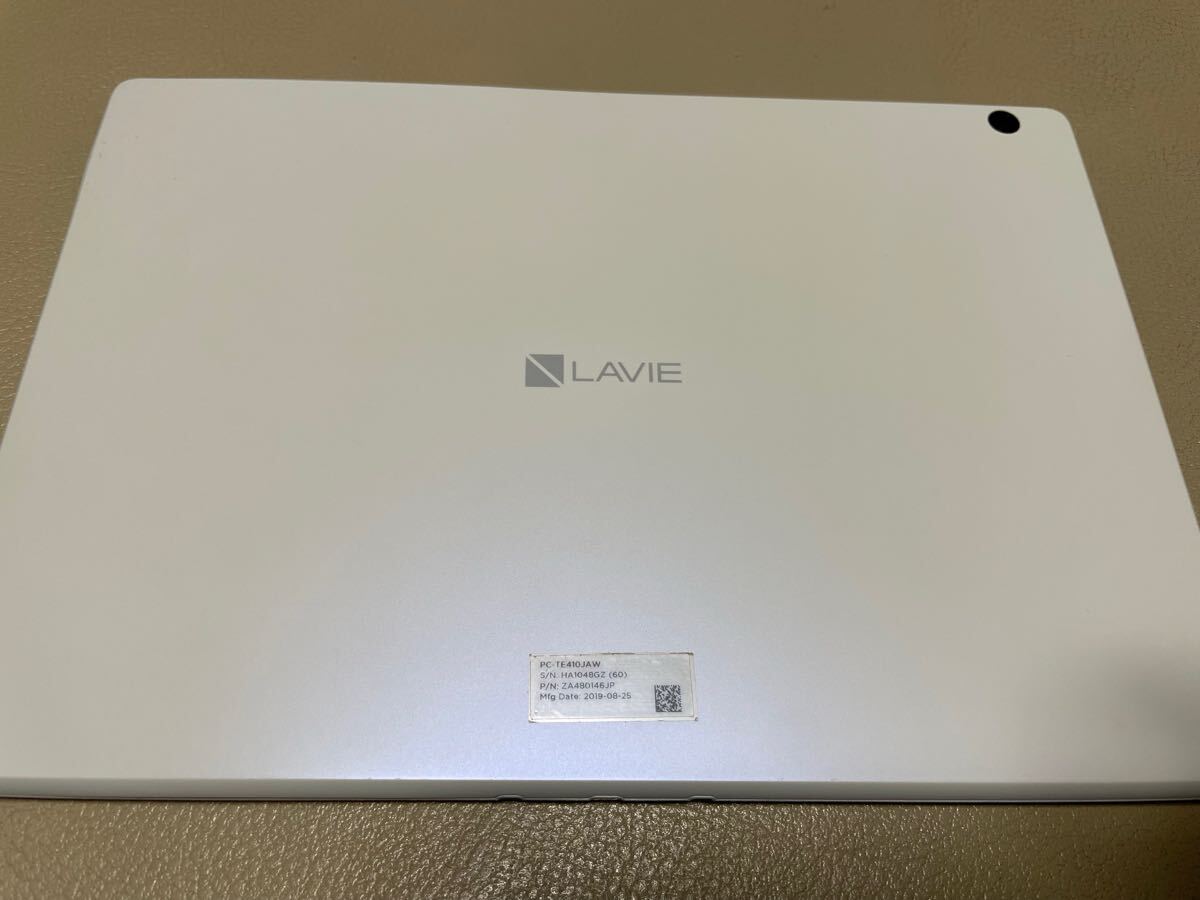 PC-TE410JAW(ホワイト) LAVIE Tab E Wi-Fiモデル 10.1型 美品　H3112
