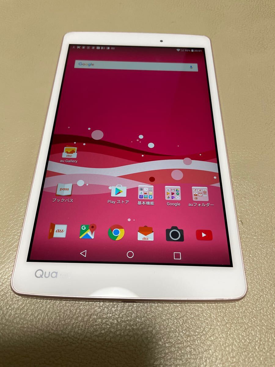 Qua tab PX LGT31 液晶綺麗　現状品　Y1198_画像1