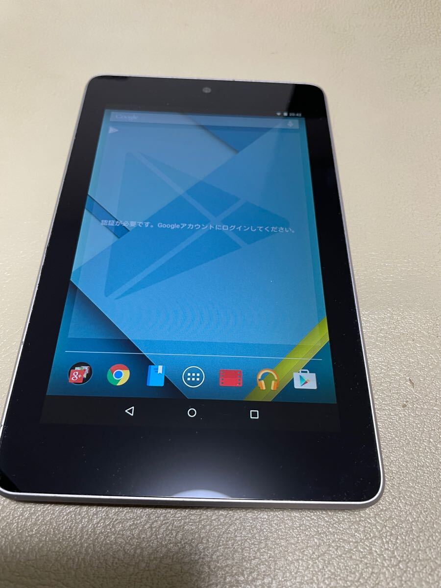 nexus7 WiFi モデル32gb 現(xiàn)狀品　Y1206