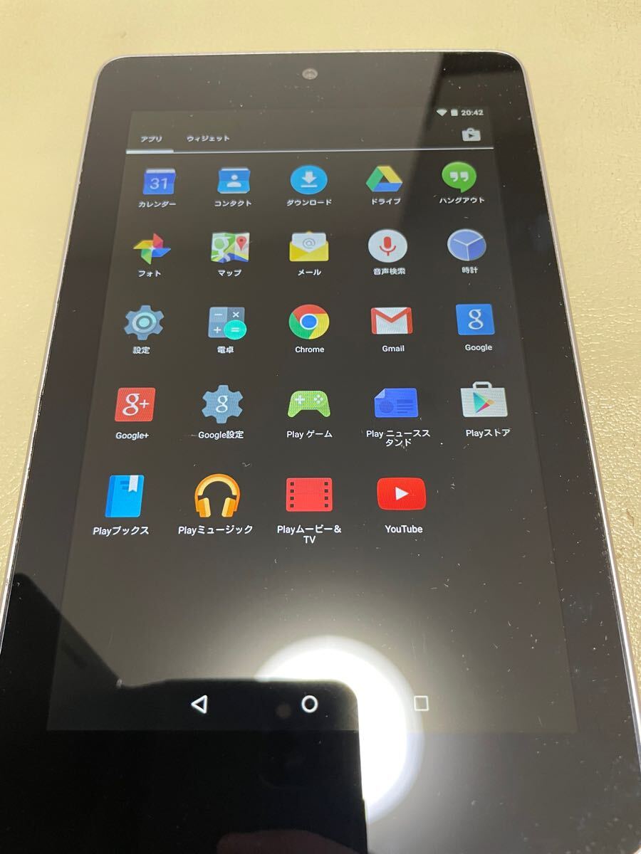 nexus7 WiFi モデル32gb 現(xiàn)狀品　Y1206