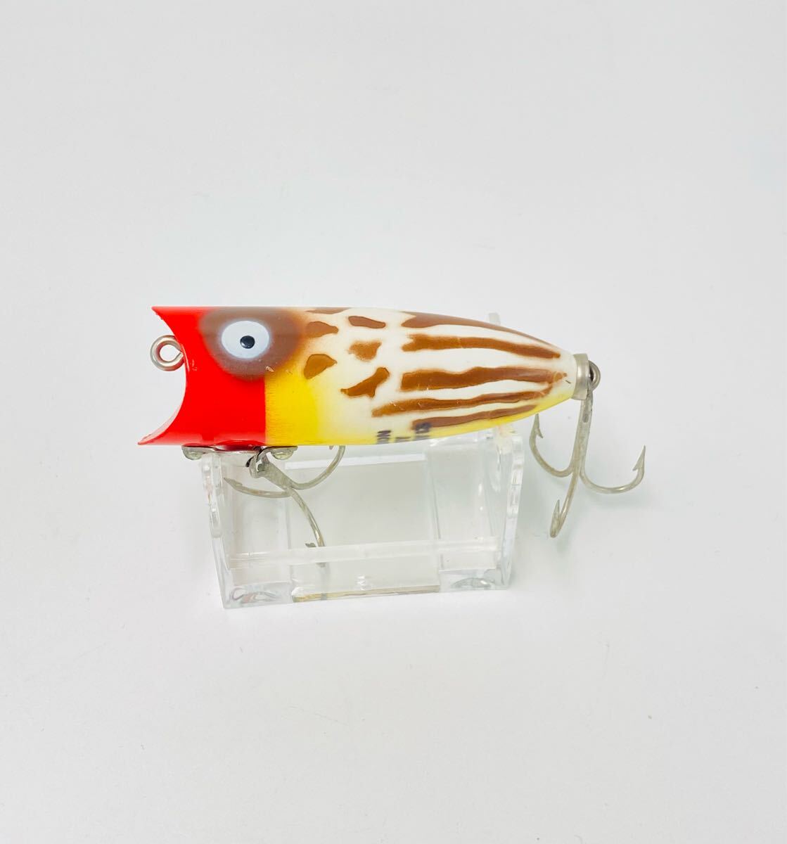【良品】ヘドン HEDDON ベビー ラッキー13 BABY LUCKY13 3/8oz SMBR ポッパー ダーター ルアー プラドコ エビスコ
