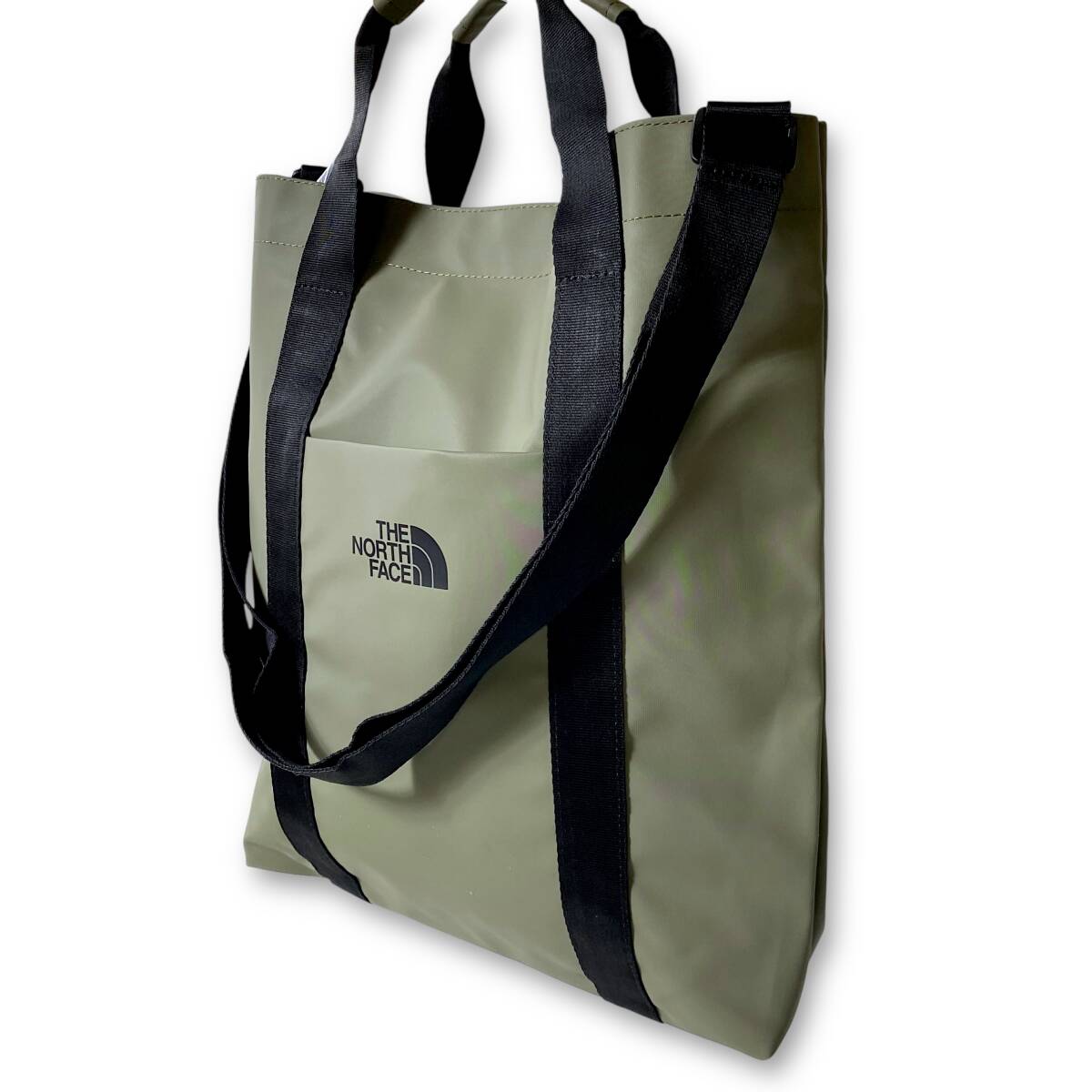 新品 THE NORTH FACE ノースフェイス URBAN CROSS BAG 多機能 トートバッグ 2WAY ショルダーバッグ オリーブカーキ B7160