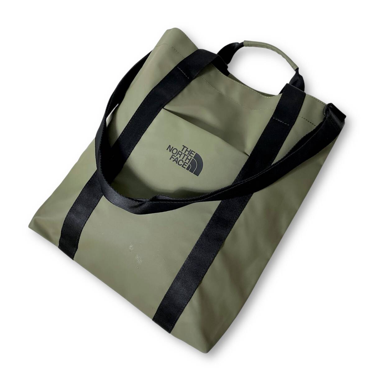 新品 THE NORTH FACE ノースフェイス URBAN CROSS BAG 多機能 トートバッグ 2WAY ショルダーバッグ オリーブカーキ B7160