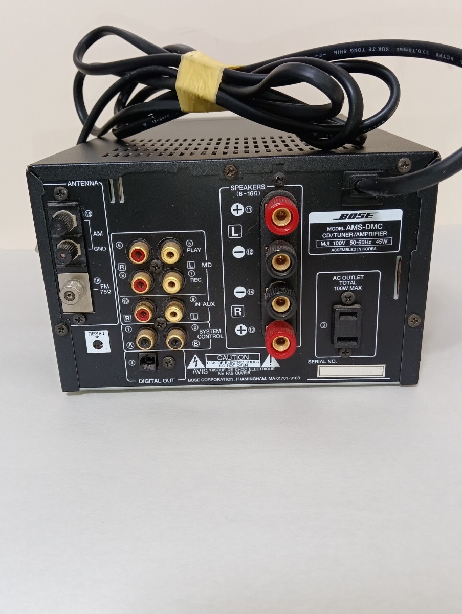現状品】BOSE ボーズ AMS-DMC CDチューナーアンプ CDレシーバー 現状品】BOSE ボーズ AMS-DMC CDチューナーアンプ CDレシーバー
