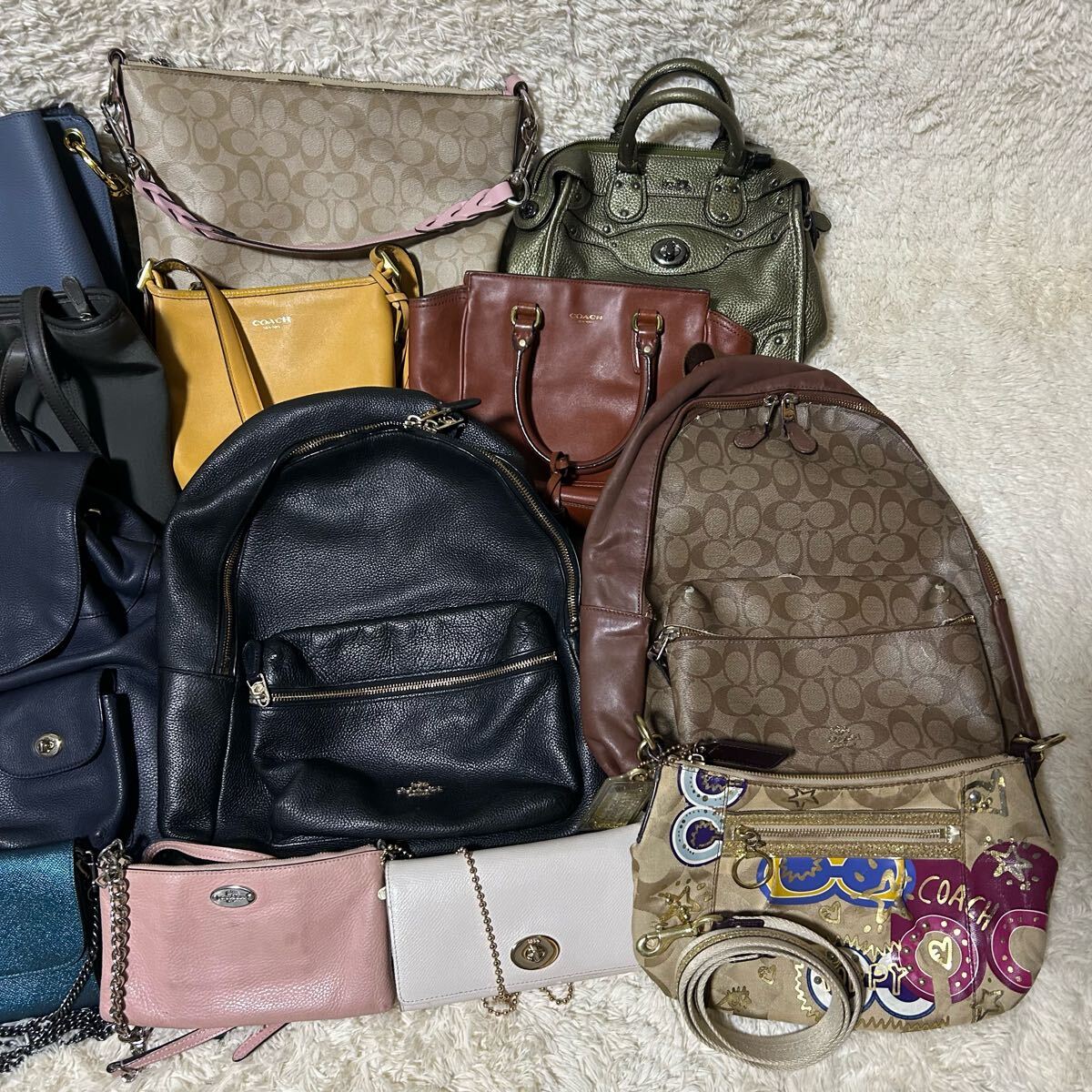 美品多数 COACH coach コーチ バッグ まとめ セット バック 美品多数 COACH coach コーチ バッグ まとめ セット バック