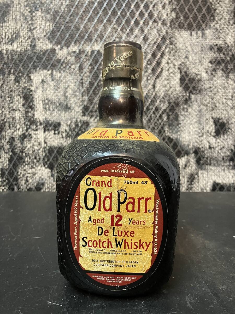 未開栓 1円 Grand Old Parr Deluxe 12年 グランド オールドパー 未開栓 1円 Grand Old Parr Deluxe 12年 グランド オールドパー