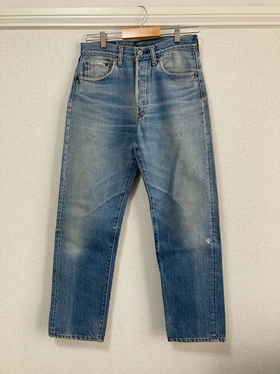 80s Levis リーバイス 501 黒カン デニムパンツ ジーンズ 内股 80s Levis リーバイス 501 黒カン デニムパンツ ジーンズ 内股