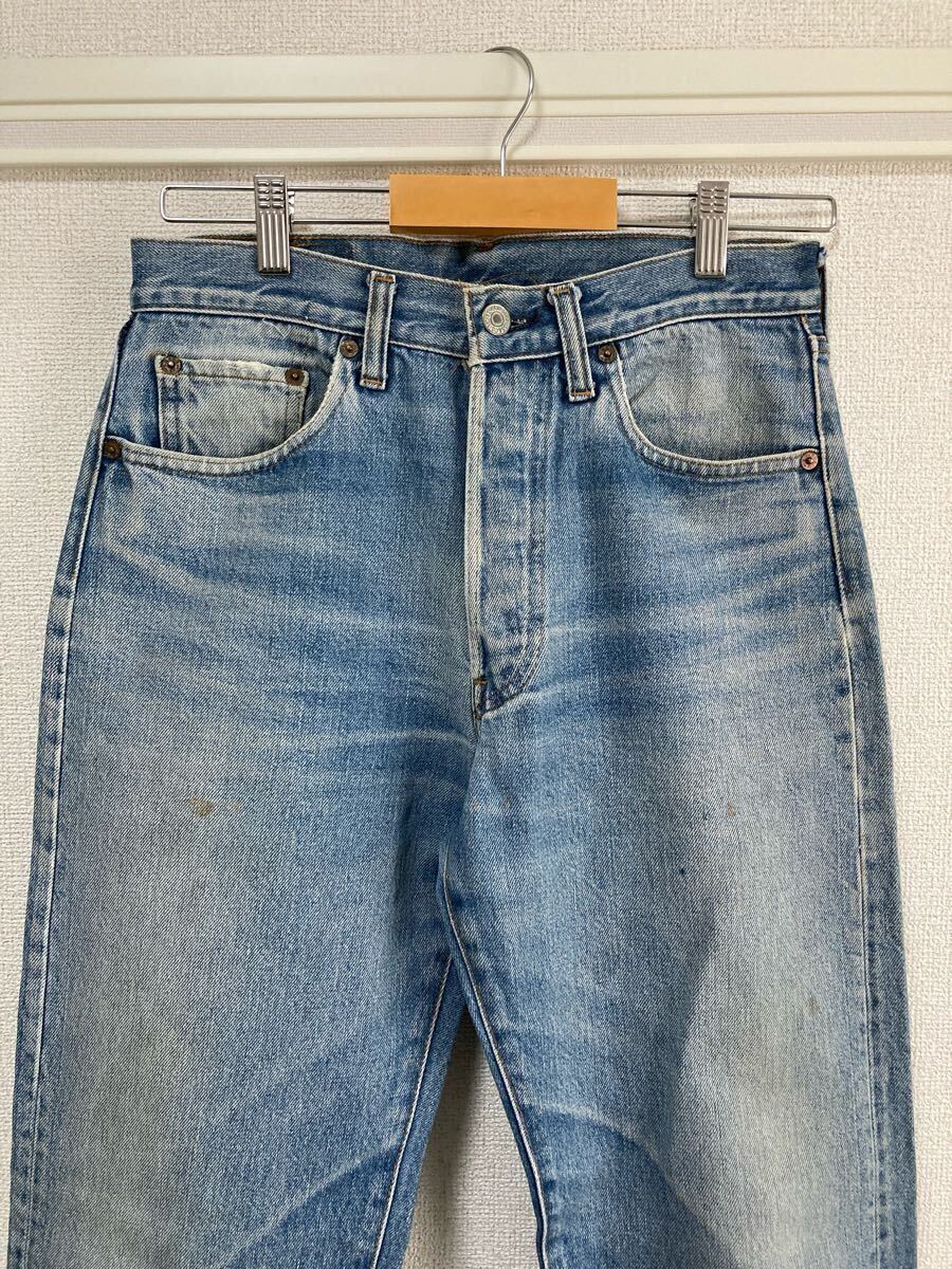 80s Levis リーバイス 501 黒カン デニムパンツ ジーンズ 内股 80s Levis リーバイス 501 黒カン デニムパンツ ジーンズ 内股