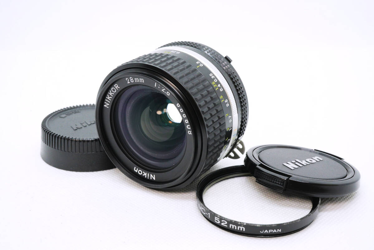 Nikon Ai-S NIKKOR 28mm F2.8　28/1:2.8　ニコン　AISニッコール　MFレンズ