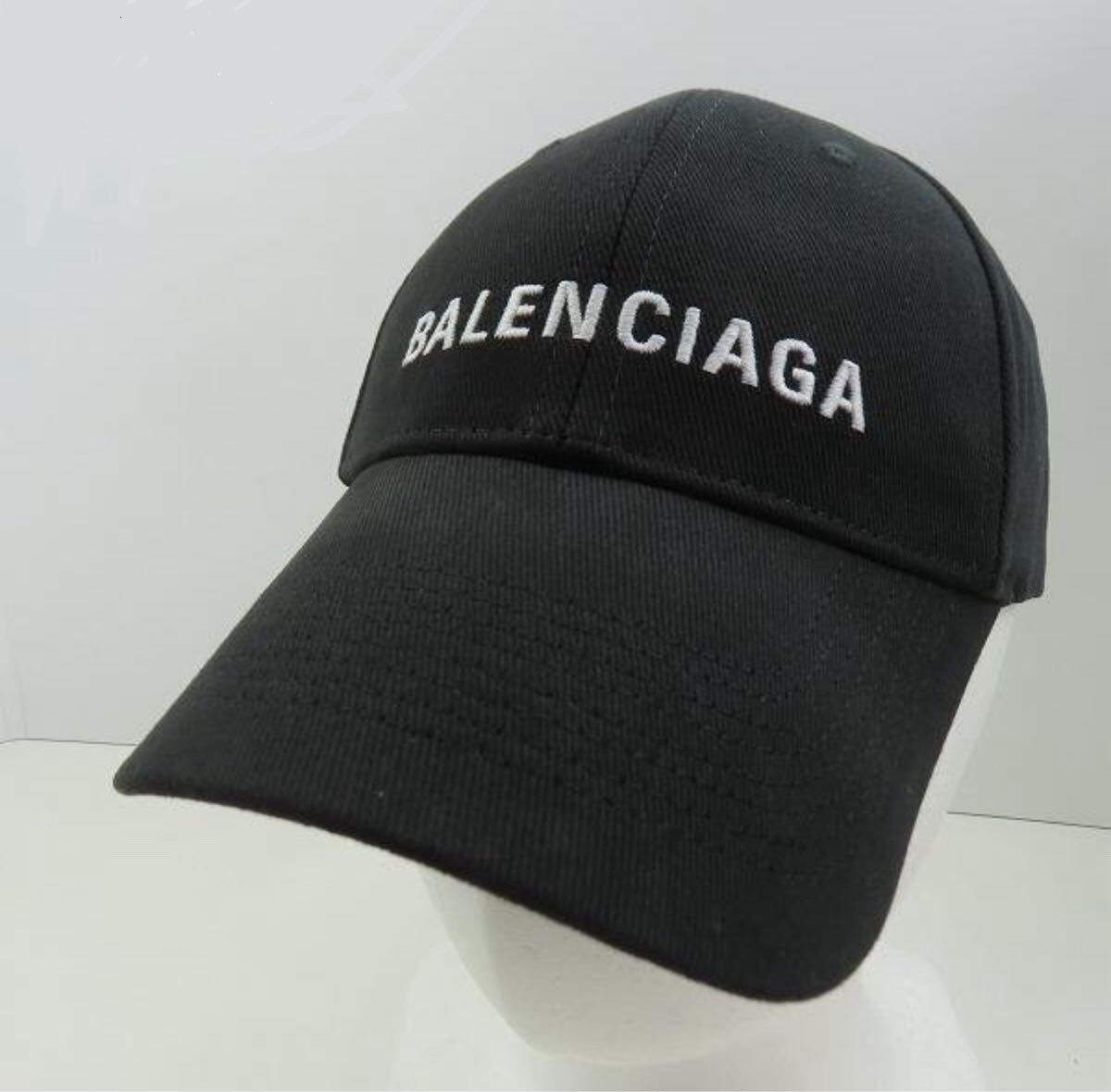 BALENCIAGA キャップ バレンシアガ ブラック L 410B2 JPタグ BALENCIAGA キャップ バレンシアガ ブラック L 410B2 JPタグ