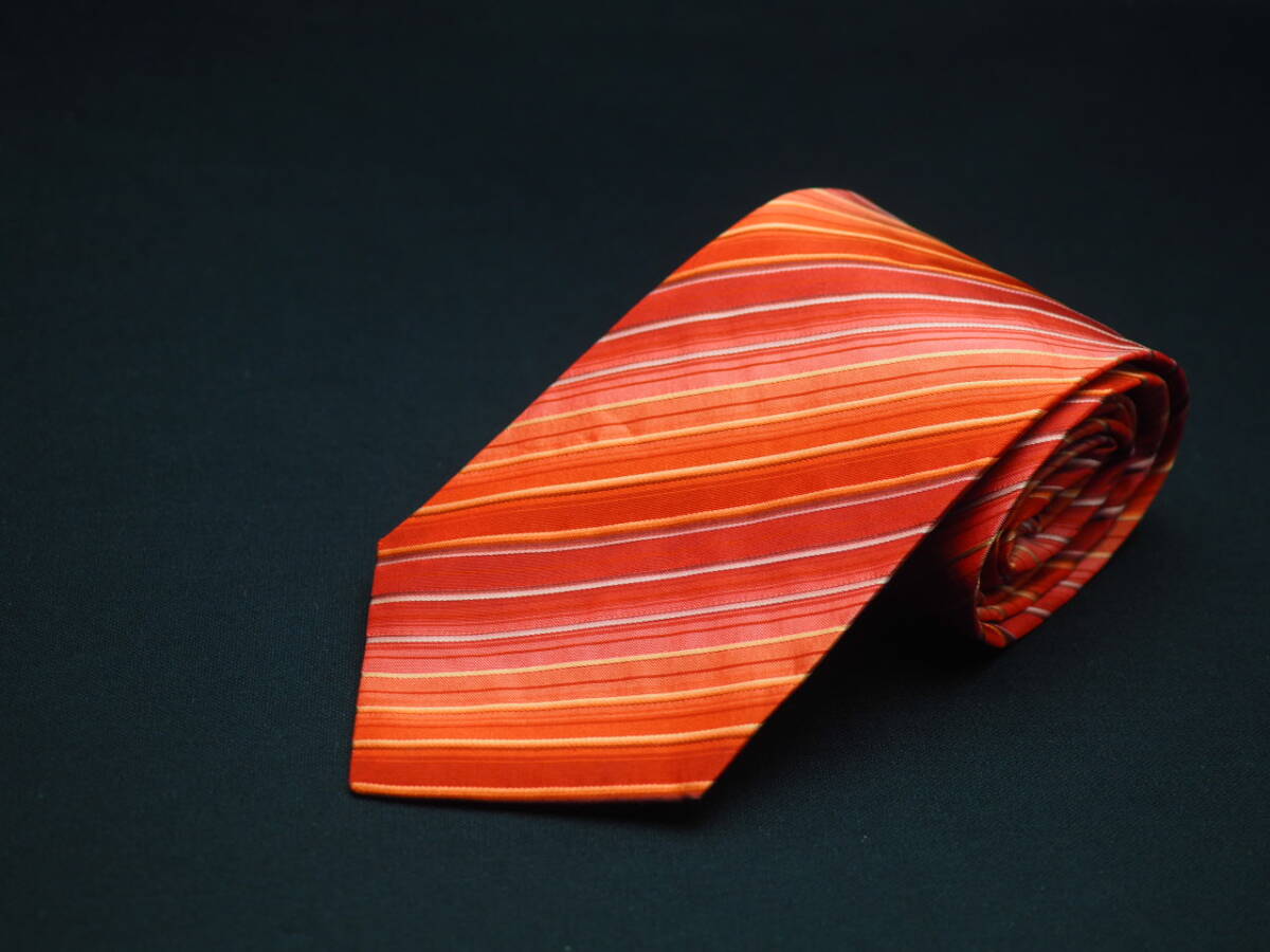 【HUGO BOSS ヒューゴ ボス】 D2830 SILK ブランド ネクタイ 古着 良品_画像2