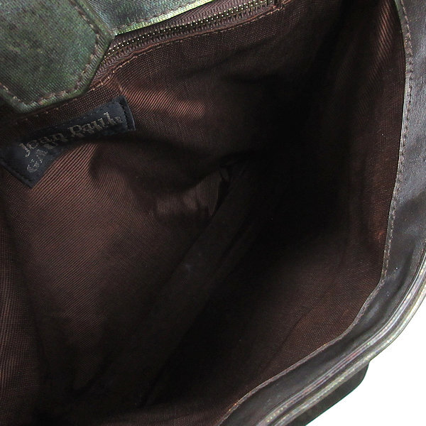 H# Jean paul (pole) Gaultier /Jean Paul Gaultier заслонка сумка на плечо Cyber сумка /BAG/ двоякое применение / снят с производства редкий #20[ б/у ]