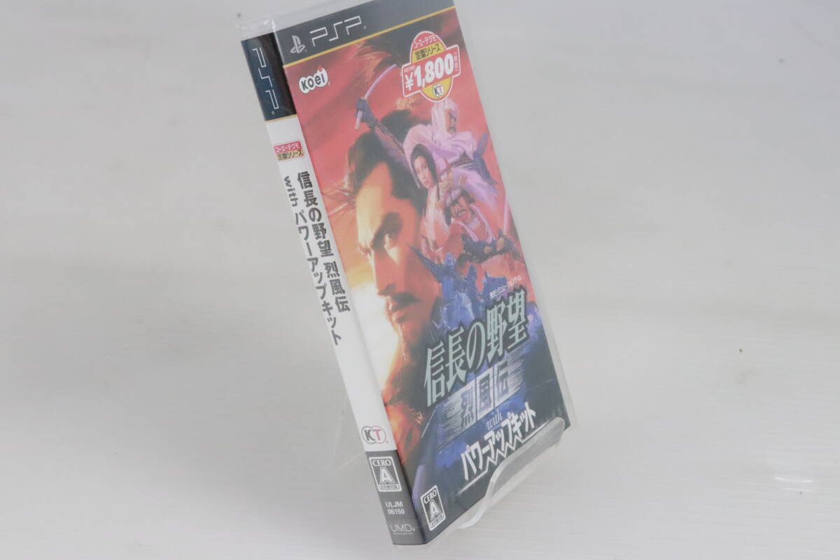 1円~/未開封・未使用品☆PSP用ソフト 信長の野望 烈風伝 with 1円~/未開封・未使用品☆PSP用ソフト 信長の野望 烈風伝 with