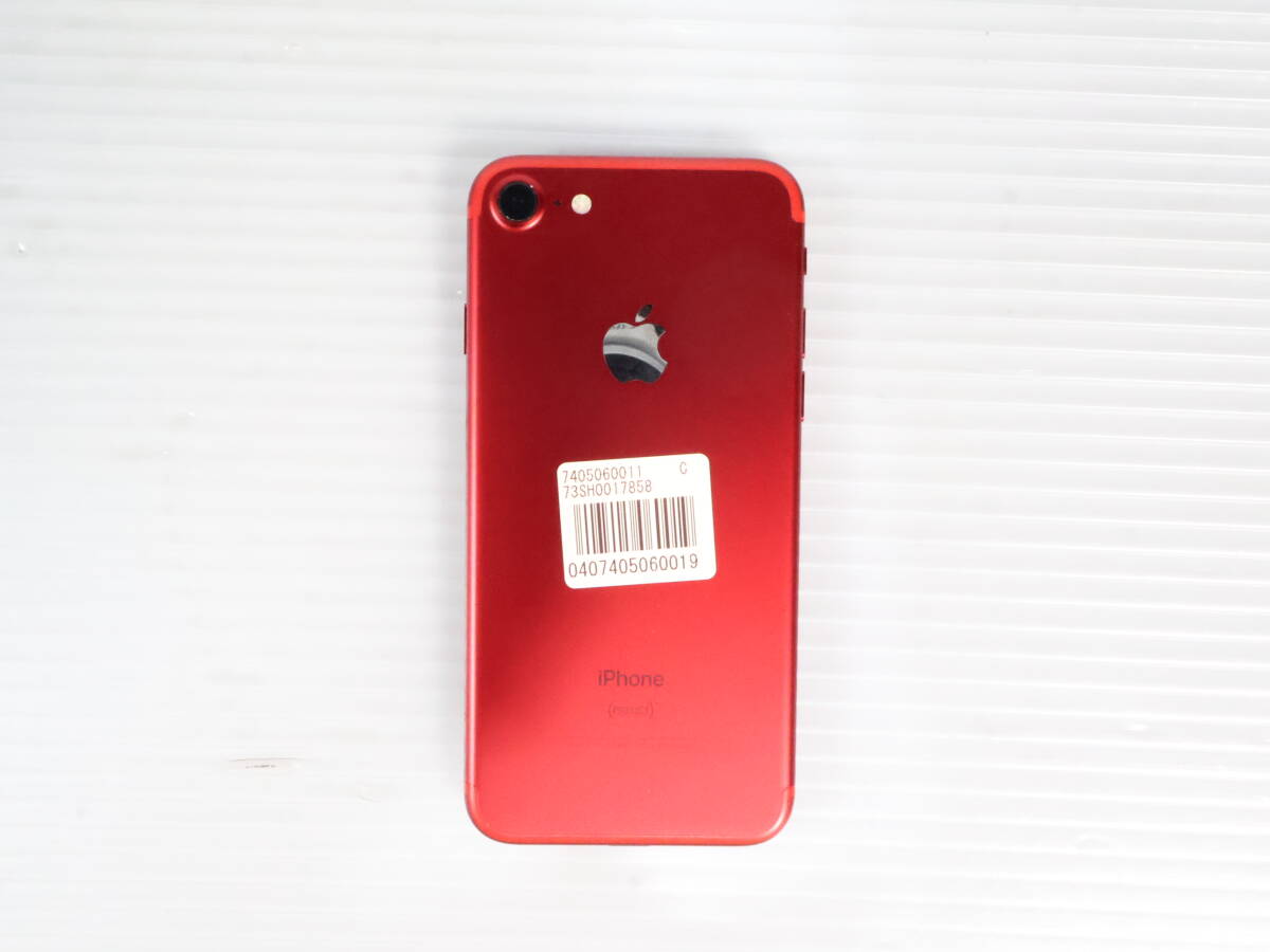 1円~/ジャンク☆Apple アップル iPhone7 128GB MPRX2J/A レッド 1円~/ジャンク☆Apple アップル iPhone7 128GB MPRX2J/A レッド