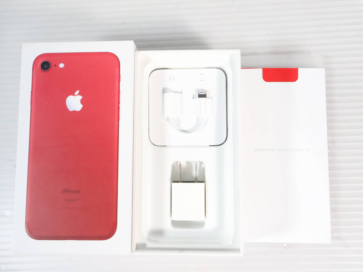 1円~/ジャンク☆Apple アップル iPhone7 128GB MPRX2J/A レッド 1円~/ジャンク☆Apple アップル iPhone7 128GB MPRX2J/A レッド