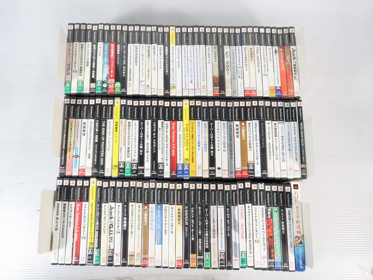 1円~/未検品☆PS2 ソフト まとめて112点セット まとめ売り 1円~/未検品☆PS2 ソフト まとめて112点セット まとめ売り
