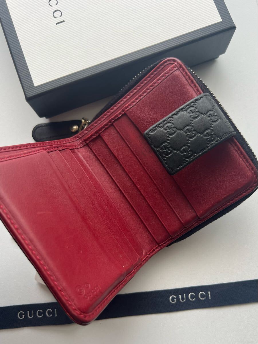 203 美品 GUCCI グッチ マイクロシマ 2つ折り財布 203 美品 GUCCI グッチ マイクロシマ 2つ折り財布|Yahoo!フリマ