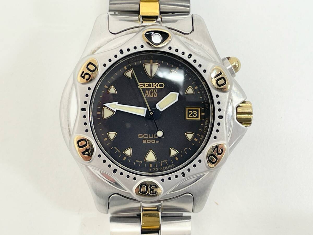 MS4284z SEIKO AGS SCUBA セイコー スキューバ 3M22-0A20 200m