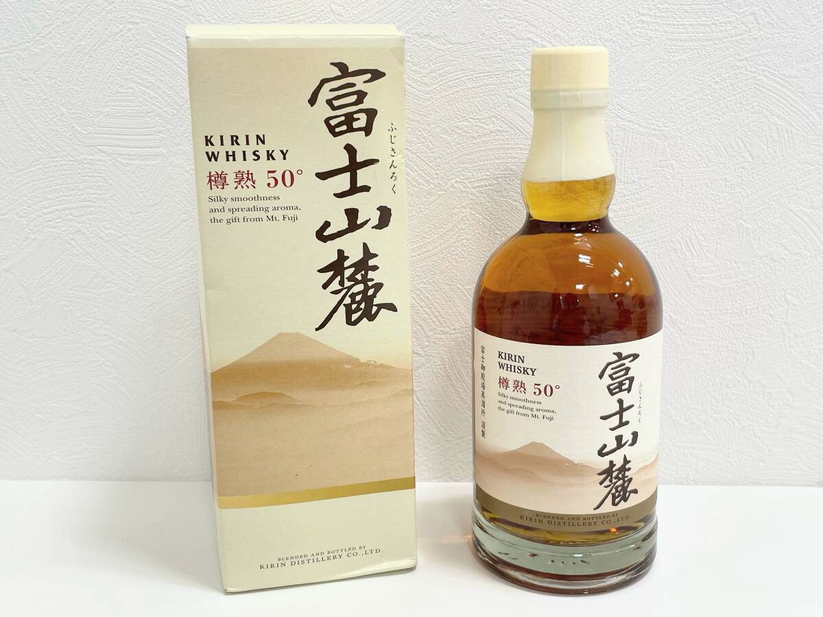 MS4390z KIRIN WHISKY キリンウイスキー 富士山麓 樽熟 50 MS4390z KIRIN WHISKY キリンウイスキー 富士山麓 樽熟 50