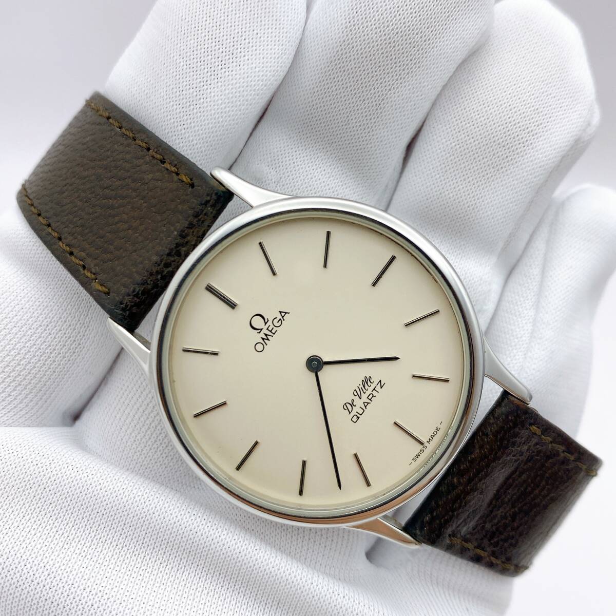 稼働】美品 オメガ OMEGA デビル DEVILLE メンズ 腕時計 稼働】美品 オメガ OMEGA デビル DEVILLE メンズ 腕時計