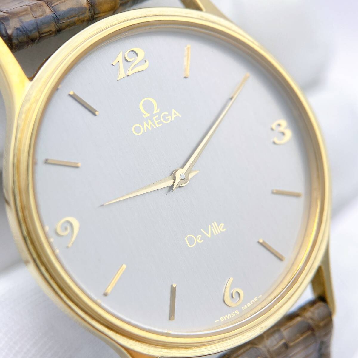 稼働】美品 オメガ OMEGA デビル DEVILLE メンズ 腕時計 稼働】美品 オメガ OMEGA デビル DEVILLE メンズ 腕時計