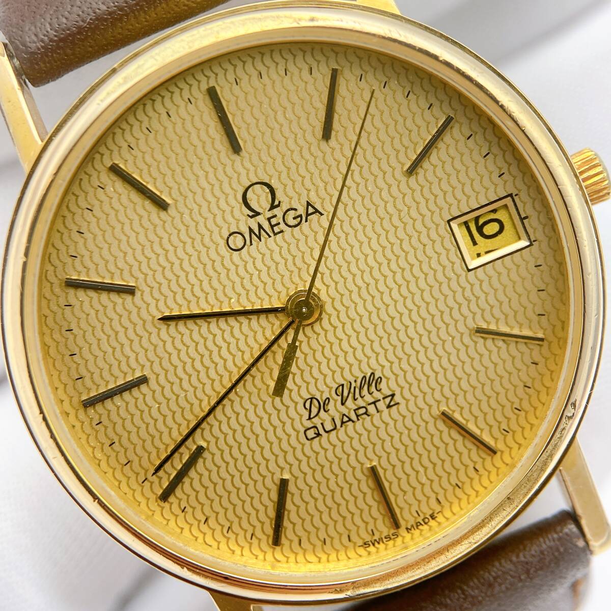 稼働】美品 オメガ OMEGA デビル DEVILLE メンズ 腕時計 稼働】美品 オメガ OMEGA デビル DEVILLE メンズ 腕時計