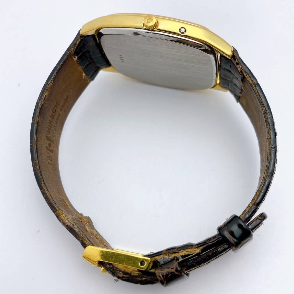 稼働】美品 オメガ OMEGA デビル DEVILLE メンズ 腕時計
