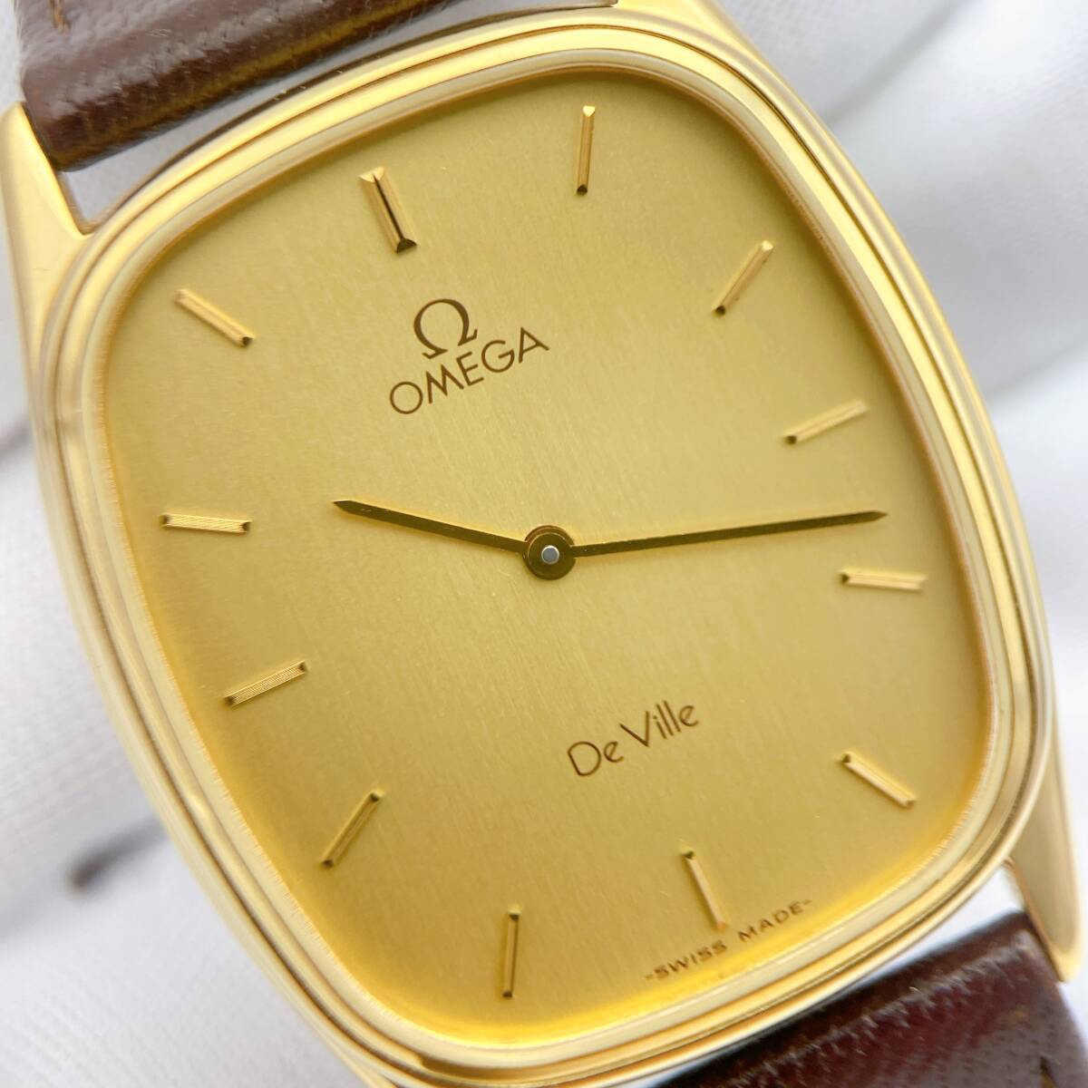 稼働】美品 オメガ OMEGA デビル DEVILLE メンズ 腕時計 稼働】美品 オメガ OMEGA デビル DEVILLE メンズ 腕時計