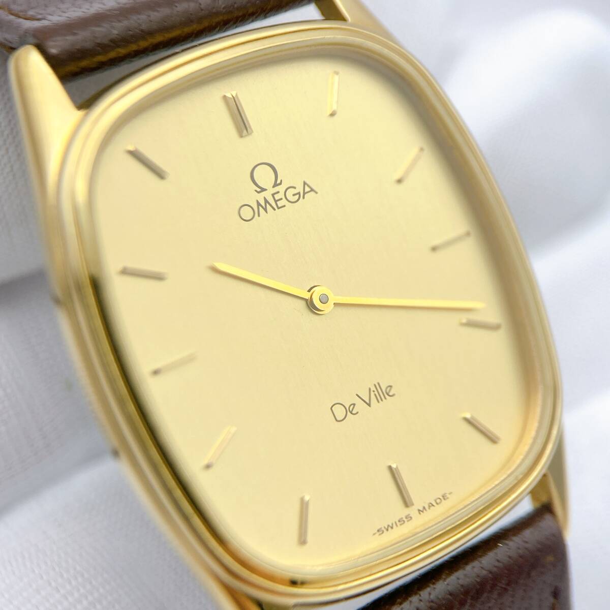 稼働】美品 オメガ OMEGA デビル DEVILLE メンズ 腕時計 稼働】美品 オメガ OMEGA デビル DEVILLE メンズ 腕時計