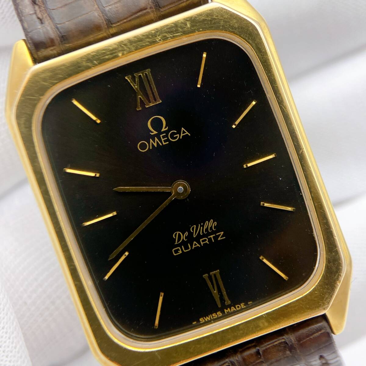 稼働】美品 オメガ OMEGA デビル DEVILLE メンズ 腕時計 稼働】美品 オメガ OMEGA デビル DEVILLE メンズ 腕時計