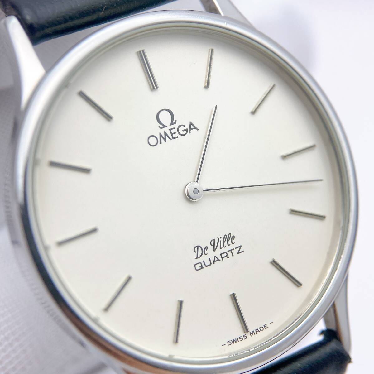 美品 オメガ OMEGA デビル DEVILLE メンズ 腕時計 クオーツ QZ 美品 オメガ OMEGA デビル DEVILLE メンズ 腕時計 クオーツ QZ