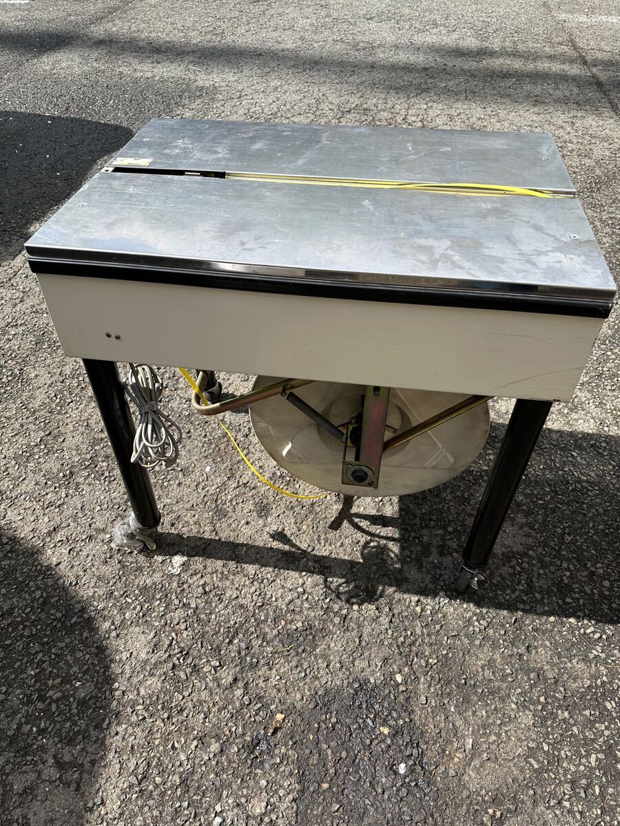 STRAPACK ストラパック 半自動梱包機 D-53 PPバンド結束機 中古 STRAPACK ストラパック 半自動梱包機 D-53 PPバンド結束機 中古