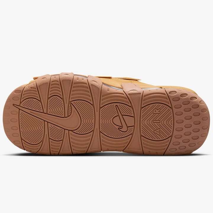 30㎝ ナイキ エア モア アップテンポ スライド 茶 FZ3113-200 NIKE AIR MORE UPTEMPO SLIDE サンダル モアテン