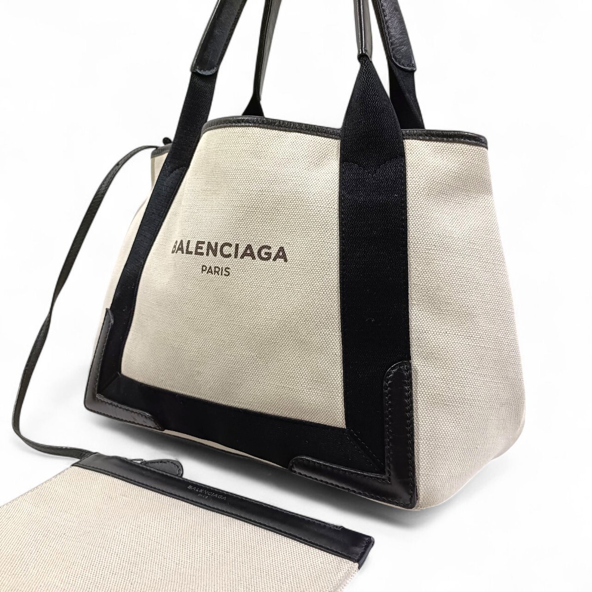 正規品 バレンシアガ ハンドバッグ カバス ポーチ付き 正規品 バレンシアガ ハンドバッグ カバス ポーチ付き