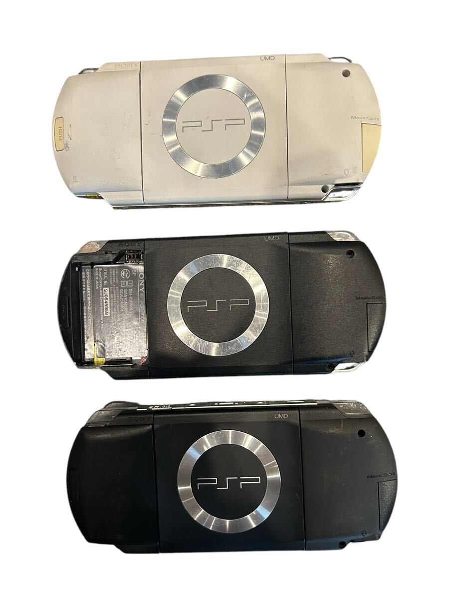 30592】PSP本体 PSP-1000 ジャンク品 3台セット 30592】PSP本体 PSP-1000 ジャンク品 3台セット
