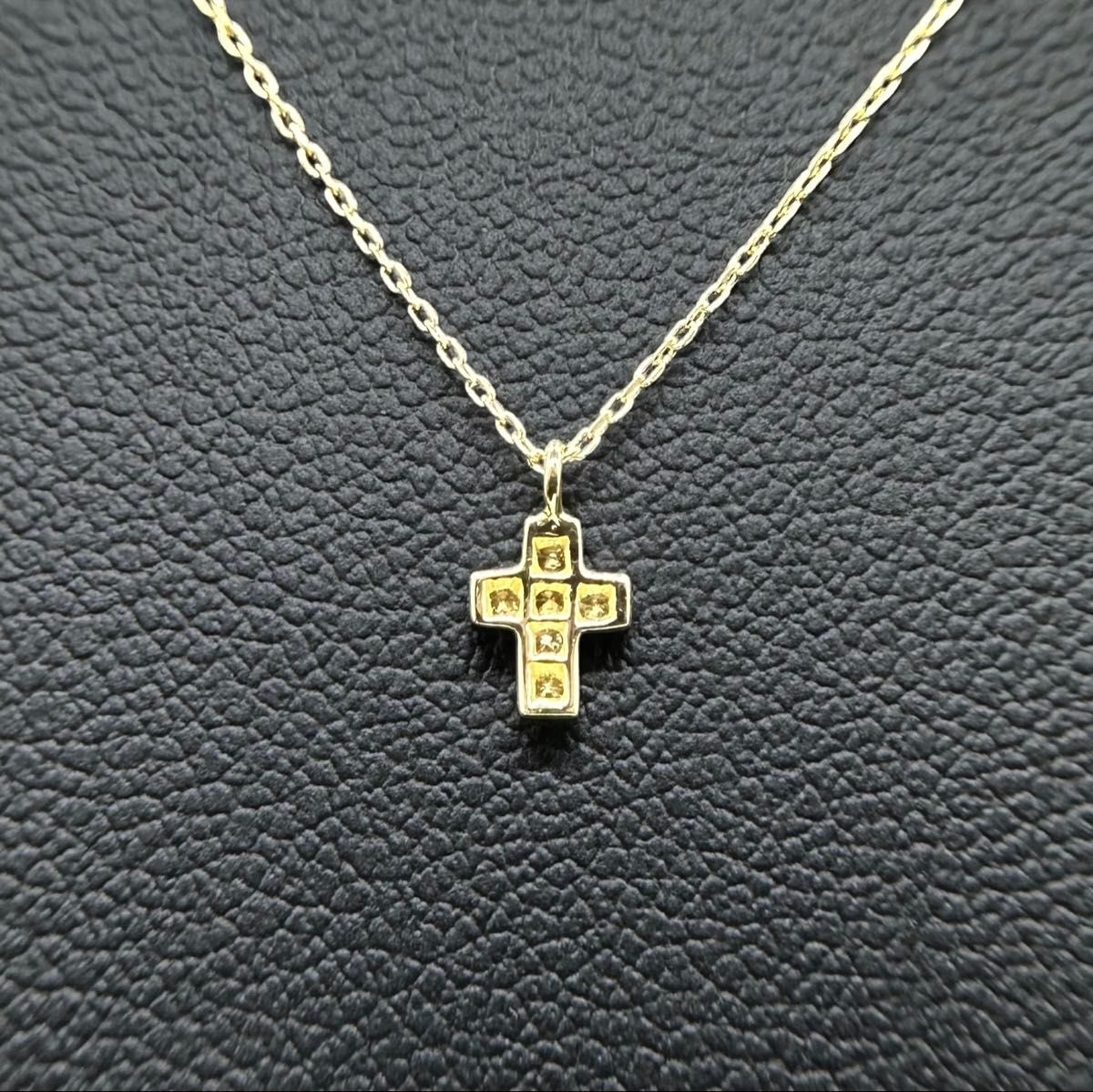 超美品】MARIHA マリハ クロス K18 ダイヤ ネックレス ゴールド 超美品】MARIHA マリハ クロス K18 ダイヤ ネックレス ゴールド