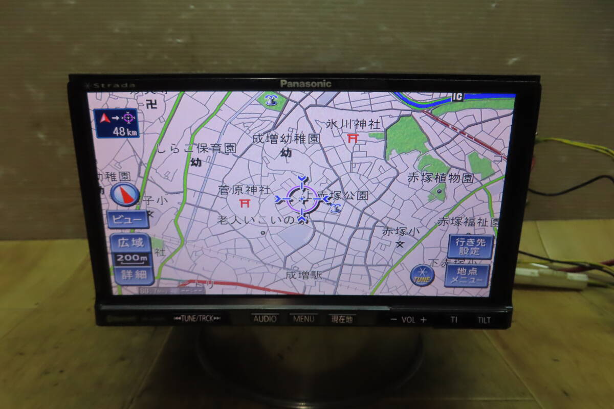 *F2031/ Panasonic CN-HW890DFA HDD navi карта 2012 год цифровое радиовещание TV Full seg встроенный Bluetooth встроенный DVD воспроизведение OK