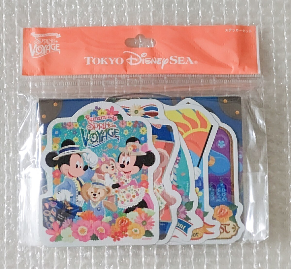 ディズニーシー スプリングヴォヤッジ ステッカーセット ディズニーシー スプリングヴォヤッジ ステッカーセット