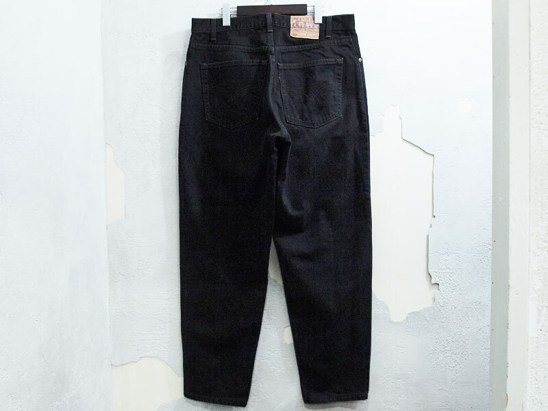 90s Levi's 560 BAGGY JEANS バギージーンズ ブラック デニム 90s Levi's 560 BAGGY JEANS バギージーンズ ブラック デニム