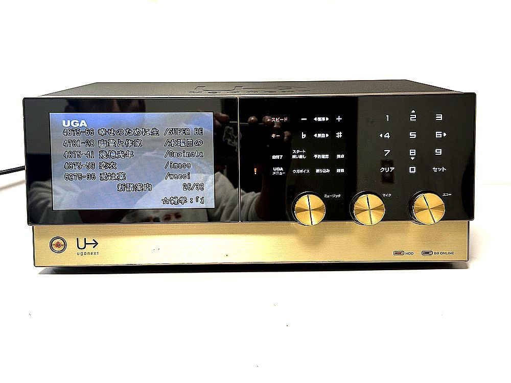 美品 JOYSOUND ジョイサウンド uga next ウガネクスト UGA-N10 美品 JOYSOUND ジョイサウンド uga next ウガネクスト UGA-N10