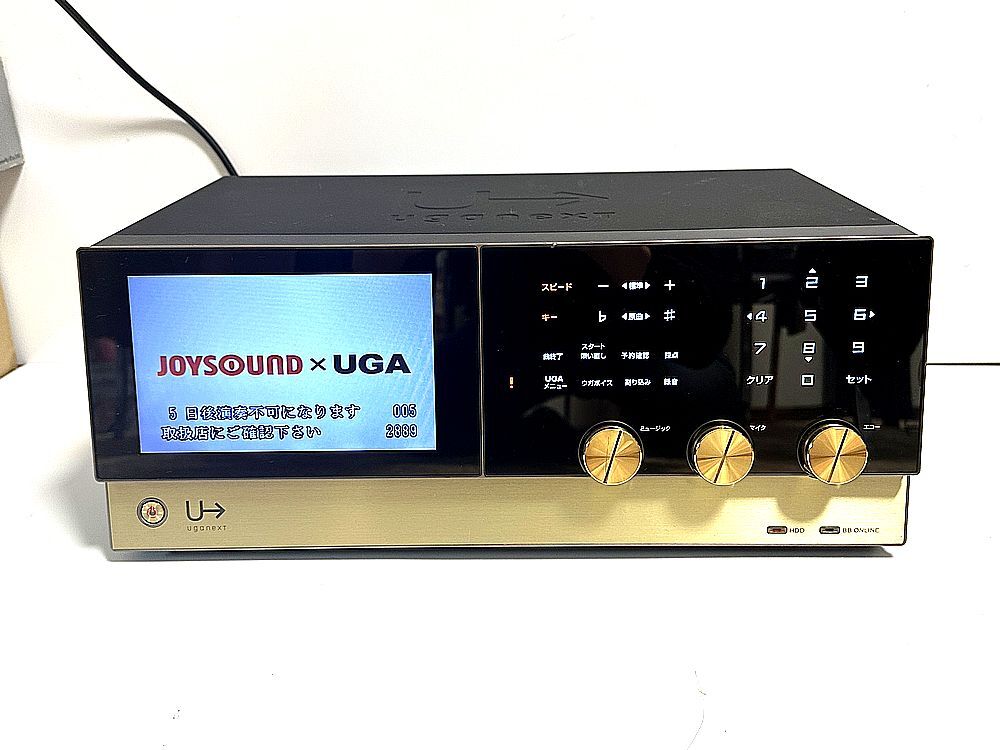 JOYSOUND ジョイサウンド uga next ウガネクスト UGA-N10 JOYSOUND ジョイサウンド uga next ウガネクスト UGA-N10
