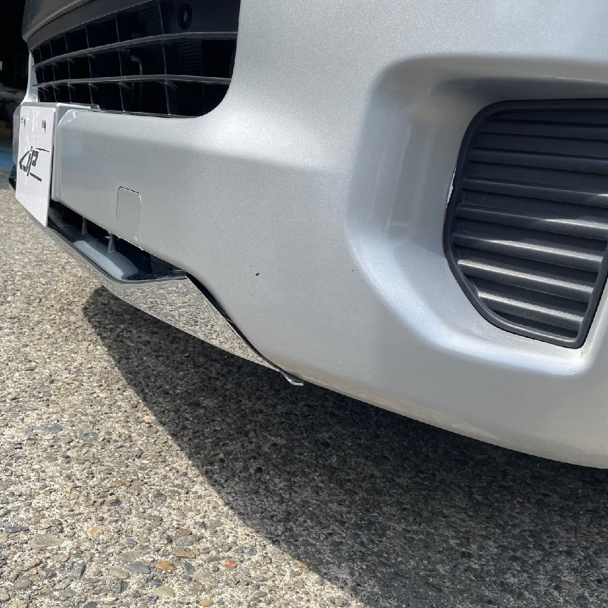 J-NEXT トヨタ ハイエース 200系 ワイド用 フロントリップスポイラー メッキガーニッシュ TOYOTA HIACE_画像6