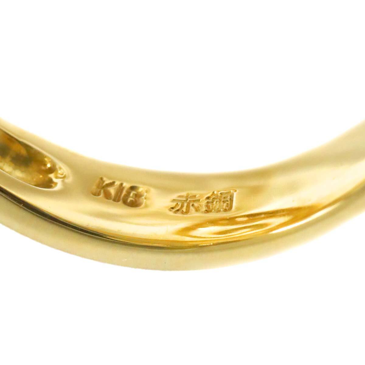 山崎裕見子 YUMIKO YAMAZAKI 13.5号 リング ダイヤ 0.28ct K18 山崎裕見子 YUMIKO YAMAZAKI 13.5号 リング ダイヤ 0.28ct K18
