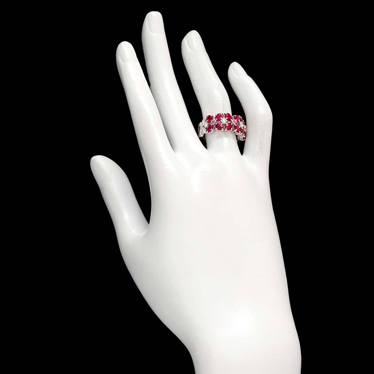 タサキ TASAKI 13号 リング ルビー 2.21ct ダイヤ 0.15ct タサキ TASAKI 13号 リング ルビー 2.21ct ダイヤ 0.15ct
