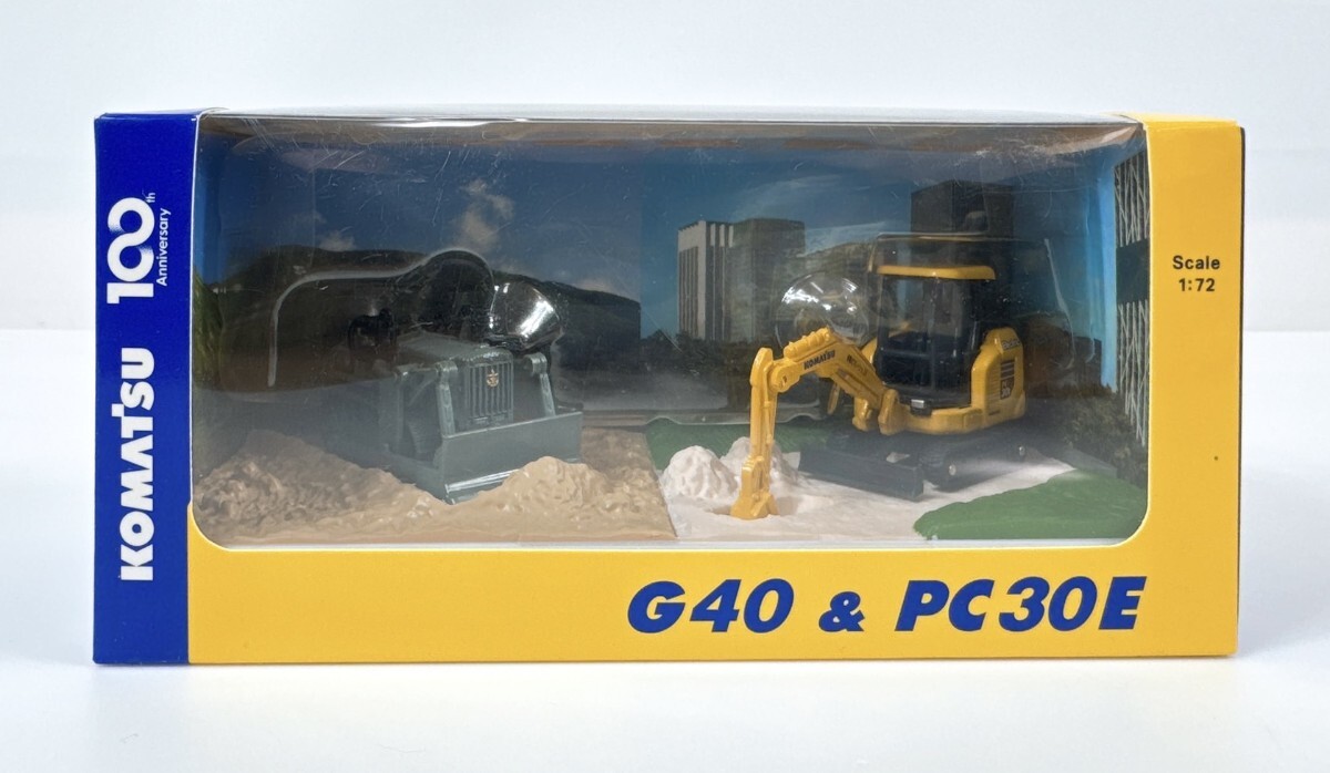 非売品 コマツ 1:72 オリジナル ミニチュア 創立100周年記念 非売品 コマツ 1:72 オリジナル ミニチュア 創立100周年記念