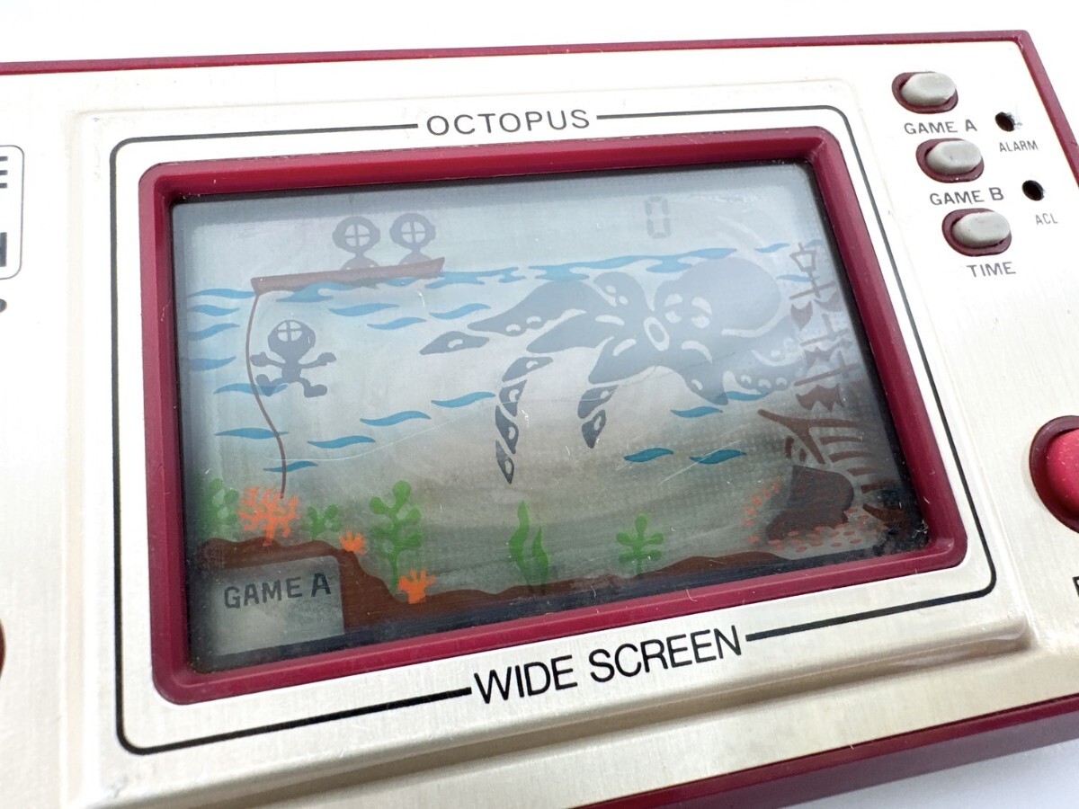 任天堂 GAME&WATCH OCTOPUS OC-22 ゲーム ウォッチ オクトパス 任天堂 GAME&WATCH OCTOPUS OC-22 ゲーム ウォッチ オクトパス