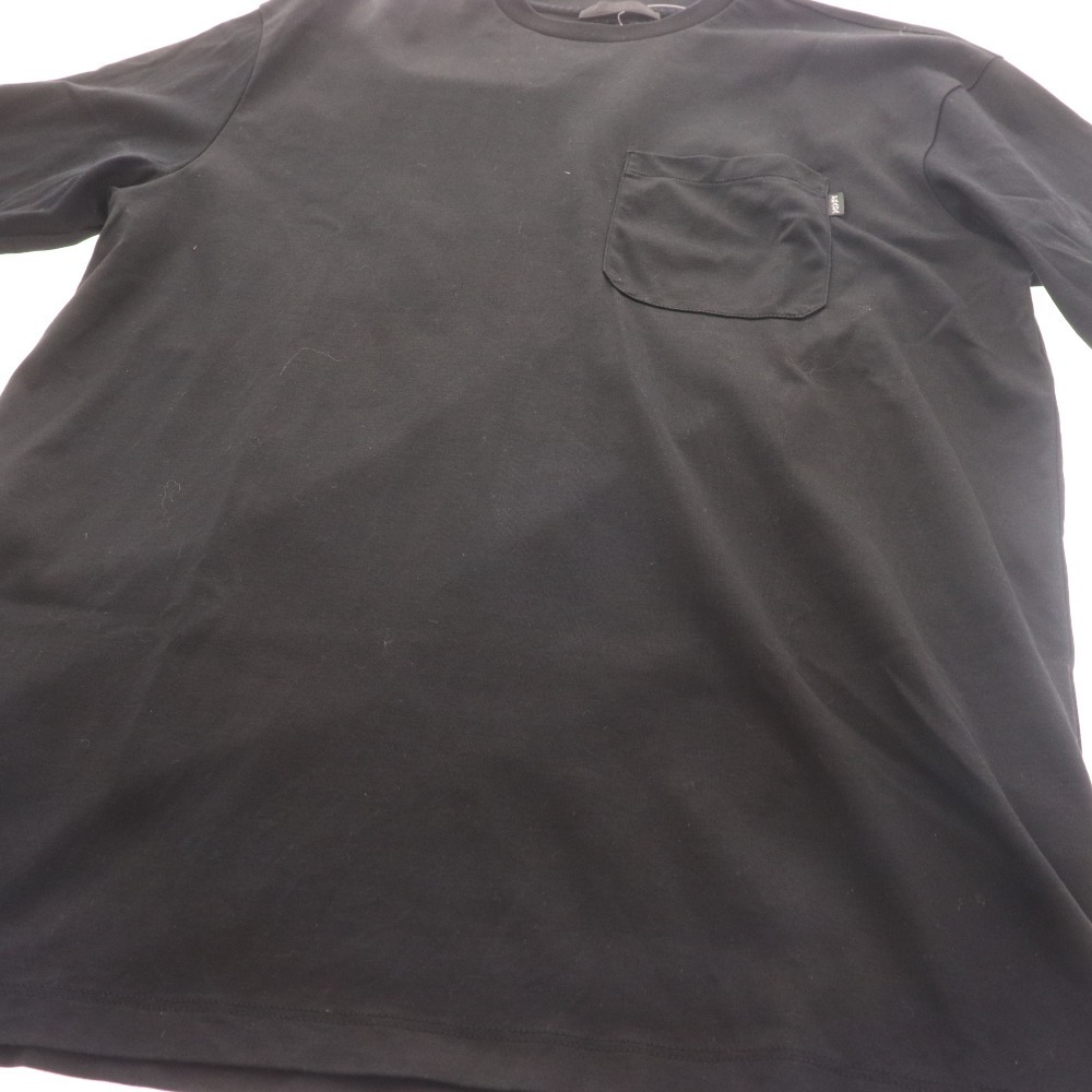 ■ プラダ Tシャツ 半袖 トップス コットン100％ メンズ S ブラック タグ付き 未使用