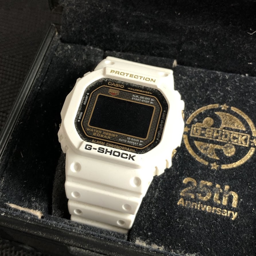 IT772LAQ7C6S】CASIO カシオ G-SHOCK Gショック DW-5025B 25周年